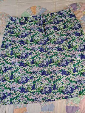 Talbots | Floral Skirt | Size 10